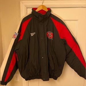 Vintage NFL Pro Line Reebok NFL Jacket 49ers Size XL